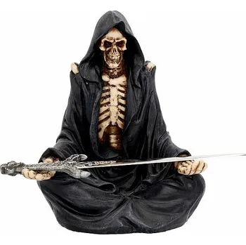 Soška s nožem na dopisy Věčná služba cca 15 cm, 360 g