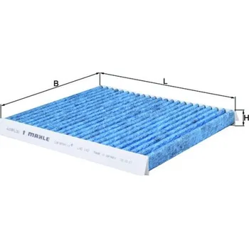 Ventilátor topení a klimatizace Kabinový filtr MAHLE LAO 142