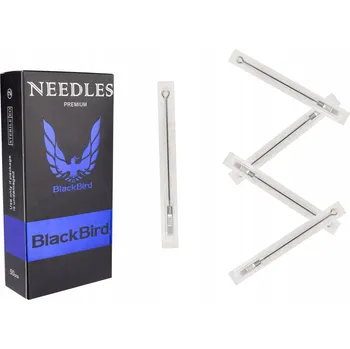 Tetovací jehla BLACKBIRD | Jehla na tetování | 13RM | 0,30 mm | MT | Krabička 50 Ks | Sterilní