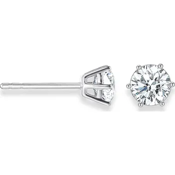 Souprava šperků Leru Zlaté náušnice s laboratorními diamanty 0,5ct