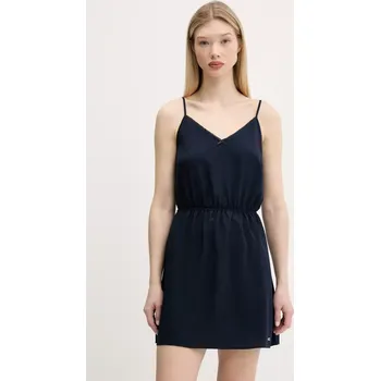 Dámské šaty Šaty Tommy Jeans tmavomodrá barva, mini, DW0DW20613 59X, vel. XS
