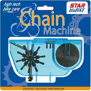 čištění řetězu Star BluBike STAR CHAIN MACHINE, pračka na řetěz