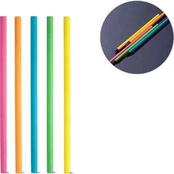 Grafitová tužka LUCIAN. Dřevěná fluorescenční tužka HB bez potisku bez potisku 60 bez potisku