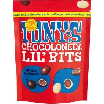 Čokoláda Tony's Chocolonely Lil'Bits čokoládové kuličky 120 g