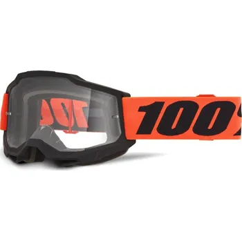 Motocyklové brýle ACCURI 2 100%- USA, brýle FERRAN - čiré plexi