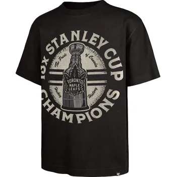 47 Brand Pánské tričko Toronto Maple Leafs NHL Sigma ’47 Foundation Tee Velikost: XXL