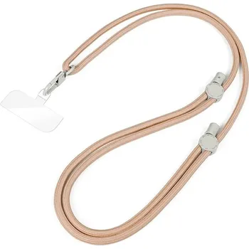 Pouzdro na mobilní telefon DUX DUCIS Plaz - řemínek na telefon přes tělo - jantarový