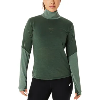 Dámské tričko Triko s dlouhým rukávem ASICS METARUN MOCK NECK LS TOP 2012c869-300 Velikost XL