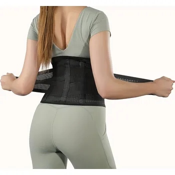 Nastavitelný bederní pás, černý (různé velikosti) L