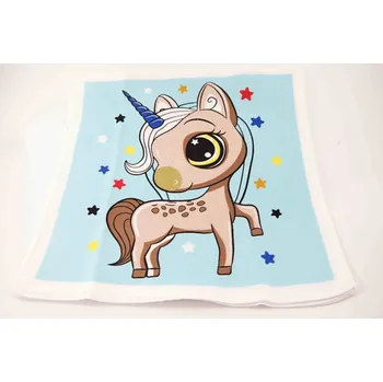 Látkový kapesník Sada dětských kapesníků s jednorožcem - 6 ks