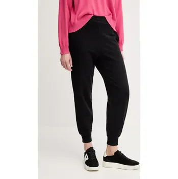 Bavlněné tepláky United Colors of Benetton černá barva, 3UNIDF01A 99X, vel. L