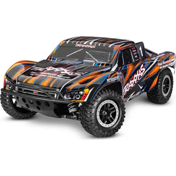 RC model auta RC auto Traxxas Slash 1:10 HD VXL 4WD RTR oranžový