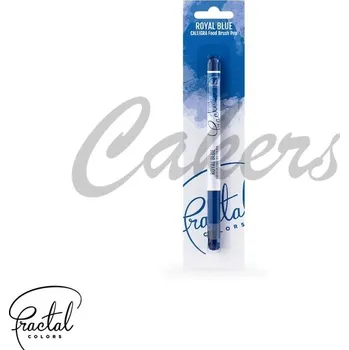 Čokoláda Jedlý fix Fractal Colors - Royal Blue tmavě modrý, 1,3 g