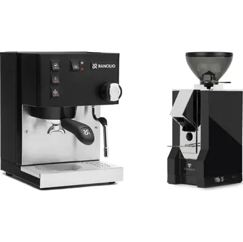 Set domácích spotřebičů Rancilio Silvia E, black + Eureka Mignon Classico, CR black