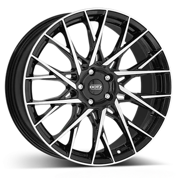 Alu kolo DOTZ Fuji Dark 8x19 5x114,3 ET48 71,6