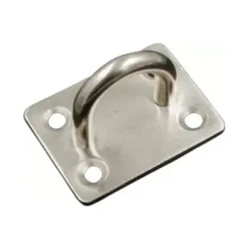 Očko petlice samostatné 46x37mm nerez (PEU46)