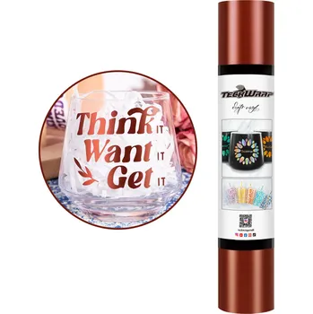 Samolepící dekorace TeckWrap Metallic Satin Chrome - Maroon Velikost: 30,5 x 30 cm