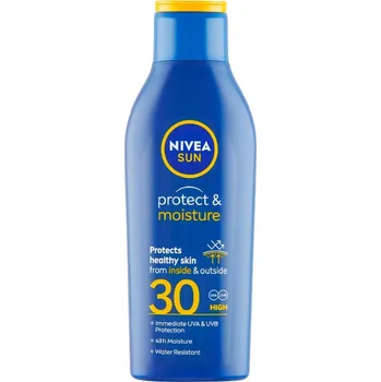 Přípravek na opalování Nivea Sun Protect & Hydrate opalovací mléko 200 ml F30