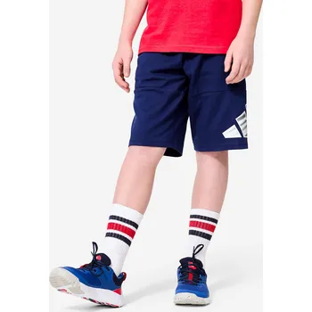Chlapecké oblečení ADIDAS Dětské fitness kraťasy 11 LET MODRÁ