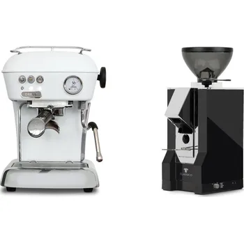 Kávovar Ascaso Dream ONE, Cloud White + Eureka Mignon Classico, CR black