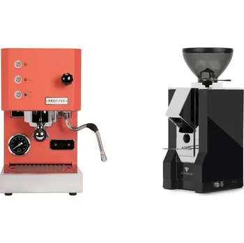 Kávovar Profitec GO, red + Eureka Mignon Classico, CR black
