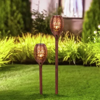 Vánoční dekorace Haushalt international LED solární zahradní lampa, 2 ks 484739