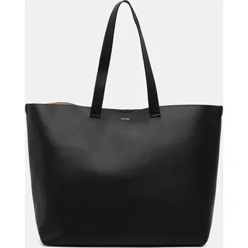 Kabelka Kožená taška Calvin Klein černá barva, K50K512894 99X, vel. ONE SIZE