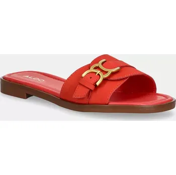 Dámské pantofle Nubukové pantofle Aldo DALLAEDAR oranžová barva, 13967688 22X, EUR 38