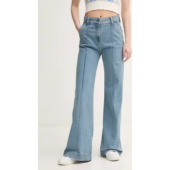 Dámské džíny Džíny United Colors of Benetton dámské, high waist, 4W8CDE02F modrá 50J, vel. 26