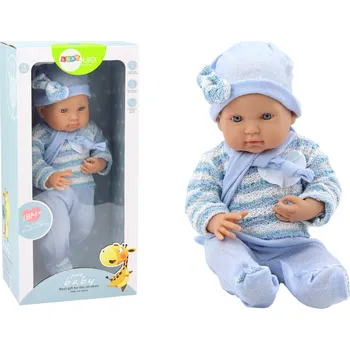 Panenka s modrým oblečením