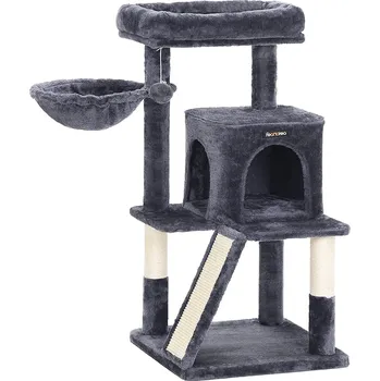 Škrabadlo pro kočky Rebecca tmavě šedá 96 cm
