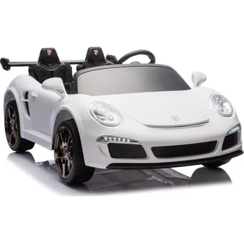 Dětské elektrovozidlo LEAN CARS Autíčko na baterie S322, bílé, 4x4