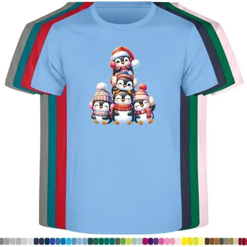 Dívčí tričko detske-levne-bavlnene-tricko-potisk-mladi-tucnacci Barva: Sky blue - nebesky modrá, velikost: 92