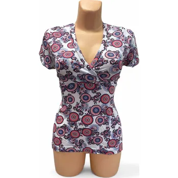 Dámská tunika Halenka FAJIPO, Barva Jako na obrázku, Velikost 40 - na zakázku, Materiál 96% Viskoza 4% Lycra