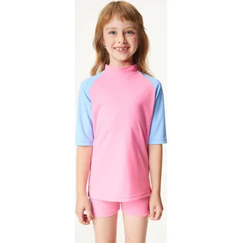 Dívčí oblečení Dětské triko s UV ochranou 50+, Růžová Velikost: 110/116
