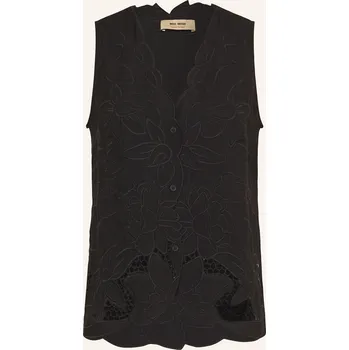 Mos Mosh Dámský Top Mmdaima Z Děrované Krajky S Průstřihy,...