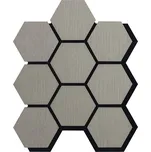 Akustický panel Hexagon 79,8×66 cm - Dub šedý cena za kus