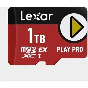 Paměťová karta Lexar microSD Express PLAY Pro Express 7.1, R900/W600 C10 U3 (UHS-I) 1TB