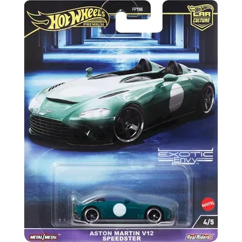 Hot Wheels Premium Car Culture Exotic Envy sběratelské autíčko Aston Martin V12 Speedster HKC78