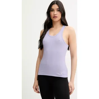 Bavlněný top Calvin Klein Underwear 3-pack fialová barva, LV00QS7493 04X, vel. XS