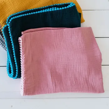 Dětská deka Lily is sailing Deka Mušelín - růžová Barva: Fialková