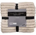 Deka Plush, 200 × 150 cm, béžová, 100% polyester PLB500BEI150200