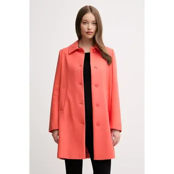 Kabát United Colors of Benetton 2YEBDN07N oranžová 22X, vel. 34