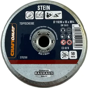 Brusný kotouč Craftomat Brusný kotouč CS60N, ø 110 mm, 1 ks&nbsp;34689418