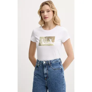 Pánské tričko Bavlněné tričko Armani Exchange černá barva 8NYTDL.YJ73Z.NOS 00G, vel. XS