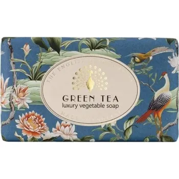 Mýdlo The English Soap Company Green Tea hand soap 190g tuhé mýdlo Zelený čaj