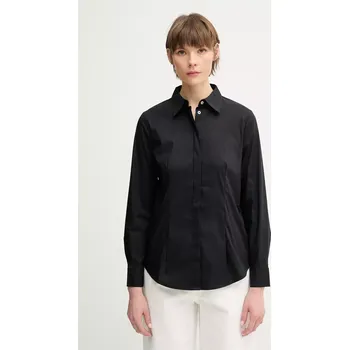 Pánské oblečení Košile United Colors of Benetton 54KXDQ03B černá 99X, vel. L