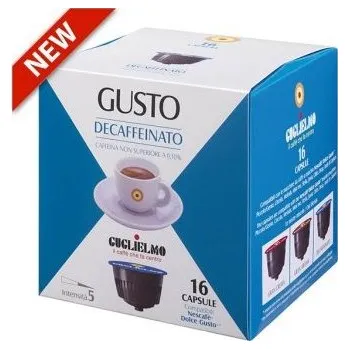Guglielmo Kapsle Nescafe DolceGusto Decaffeinato 16ks
