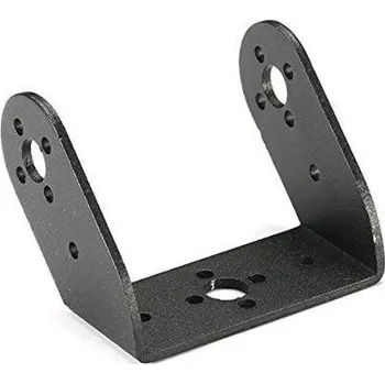 Vývojová deska Hliníkový držák servomotoru UD – diagonální, černý, 56x41mm (pro MG995/MG996)