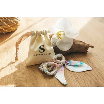 Kosmetická sada Dárková sada hedvábných duhových gumiček, WHITE ORCHID